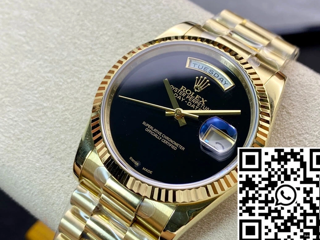 Day Dial Date Rolex Double Black Calendar BP 36MM Factory 0807